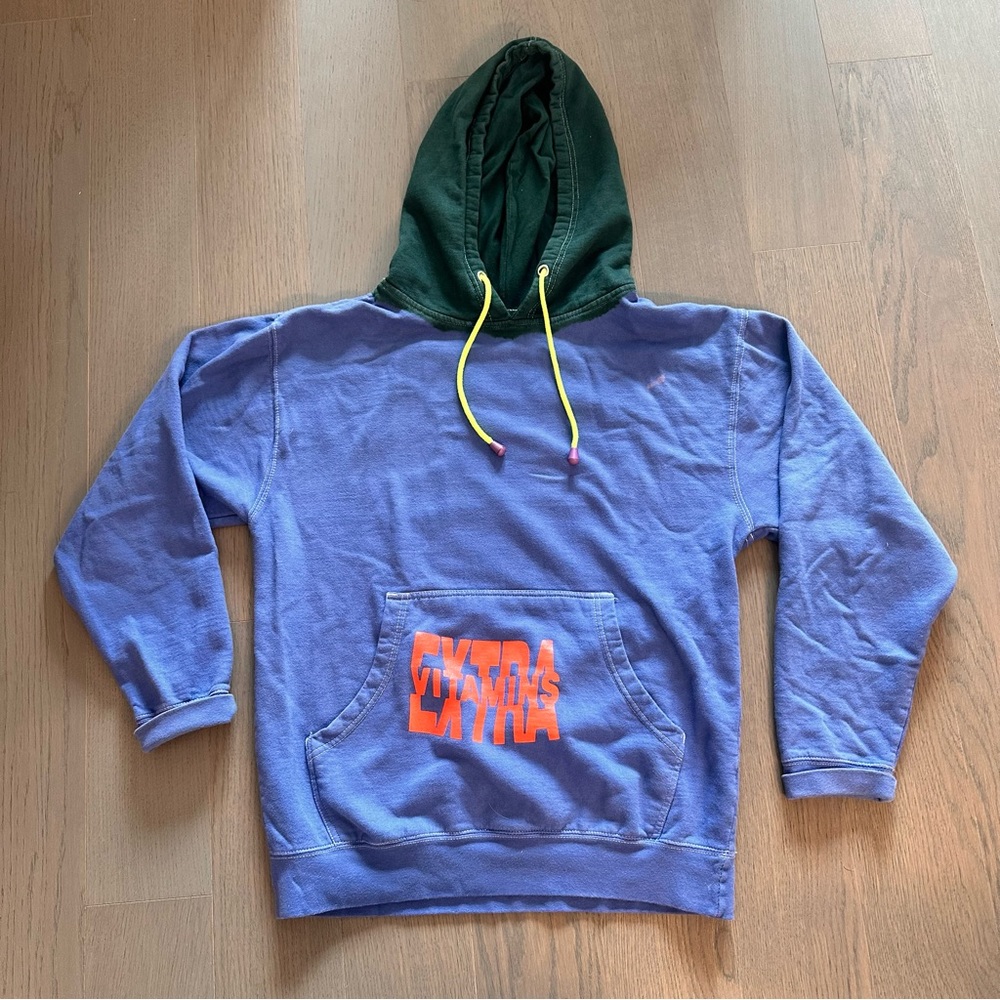 Dolls kill Neon hoodie color block